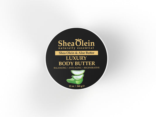 SheaOlein Naturally Essential Shea Olein & Aloe Butter LUXURY BODY BUTTER