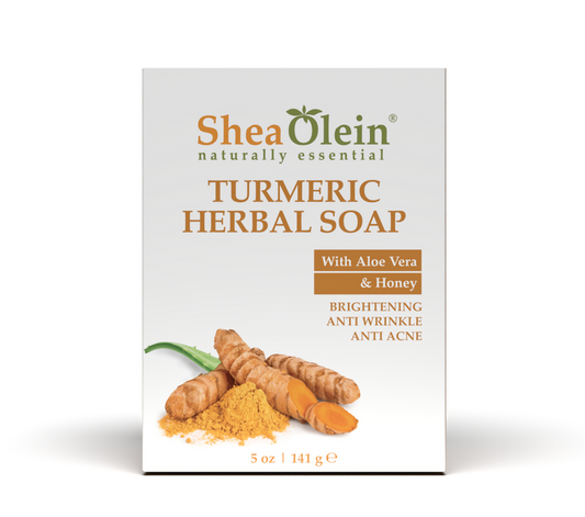 Shea Olein naturally essential TUMERIC HERBAL SOAP With Aloe Vera & Honey